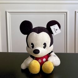 Disney Parks Mickey Mouse Plush Doll Souvenir 