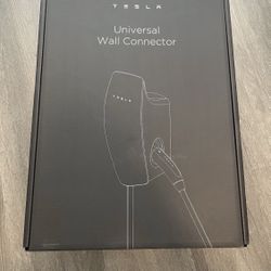 Tesla universal wall connector level 2 hardwired electric vehicle Ev charger up to 48A 24ft 