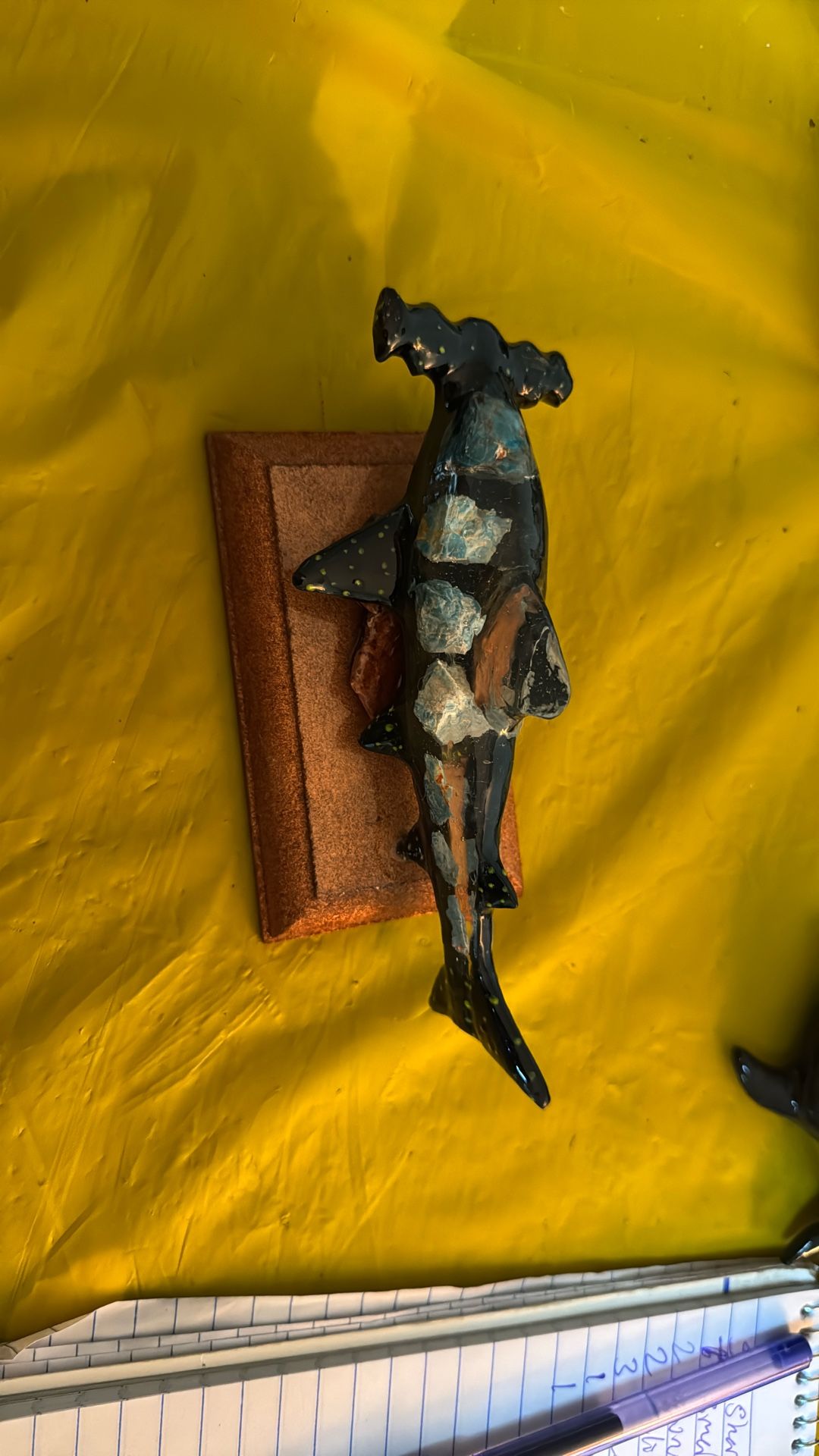 Hammerhead Stone Shark Knick Knack Collectible