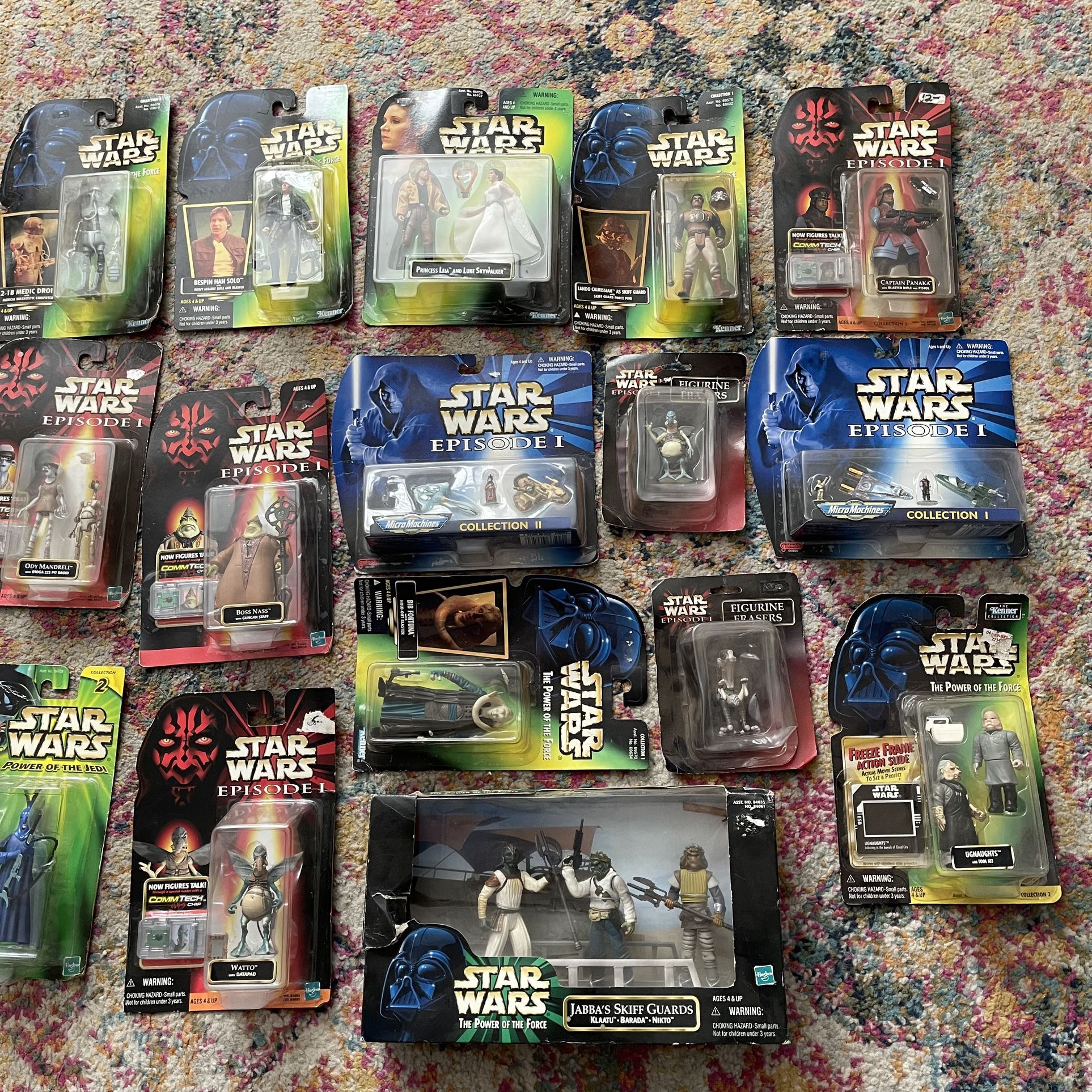 Starwars Figures ($50 For Everything)