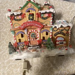 Ginger Bread House with Lights