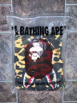 1ST CAMO SHARK FULL ZIP HOODIE MENS *SALE*