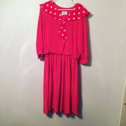 Vintage Plus Size Dress