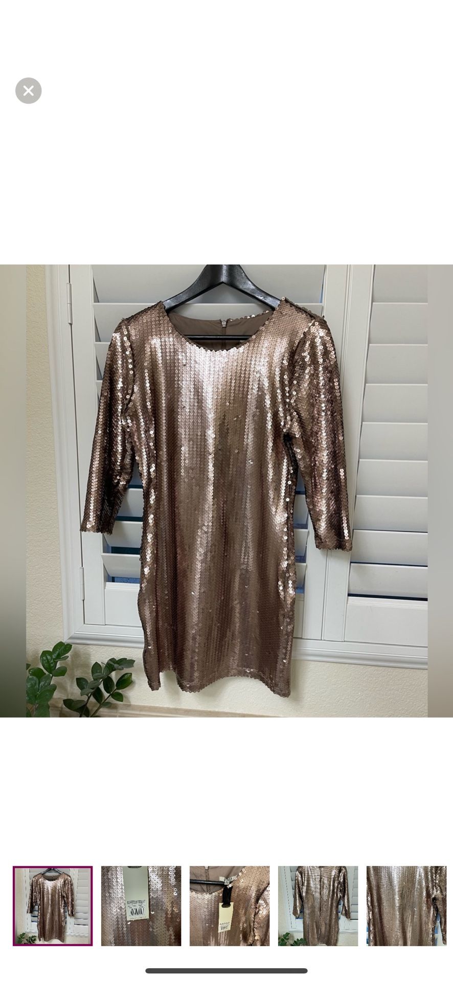 Sequin Dress