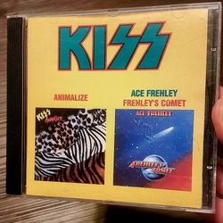 Rare Russian Import Kiss / Ace Frehley CD - Animalize / Frehley's Comet 1999