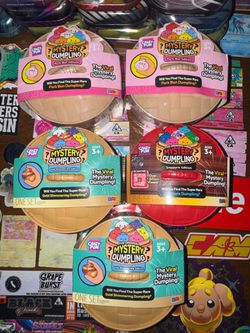 Mystery dumpling squishy toys squeezy Authentic
