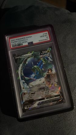 PSA 10 Rayquaza V Full Art #194 Evolving Skies