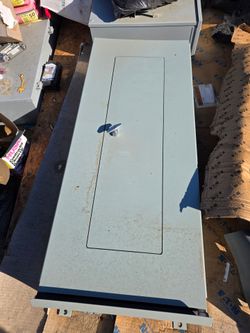 Eaton electrical load center / breaker panel, specifically an outdoor NEMA 3R panel.  Eaton branding and the Type BR