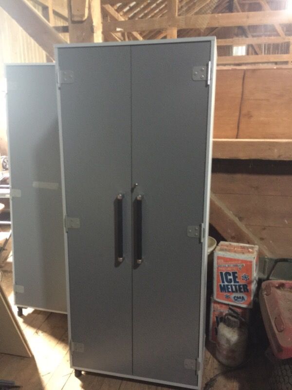 blue hawk 6ft garage cabinet choice of two
