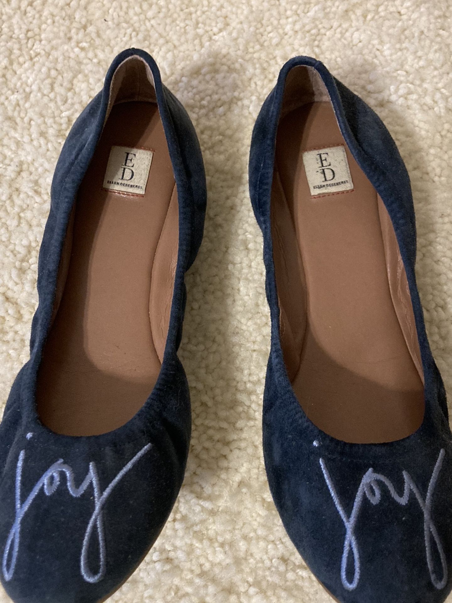 Joy Navy Blue 9.5 Flats