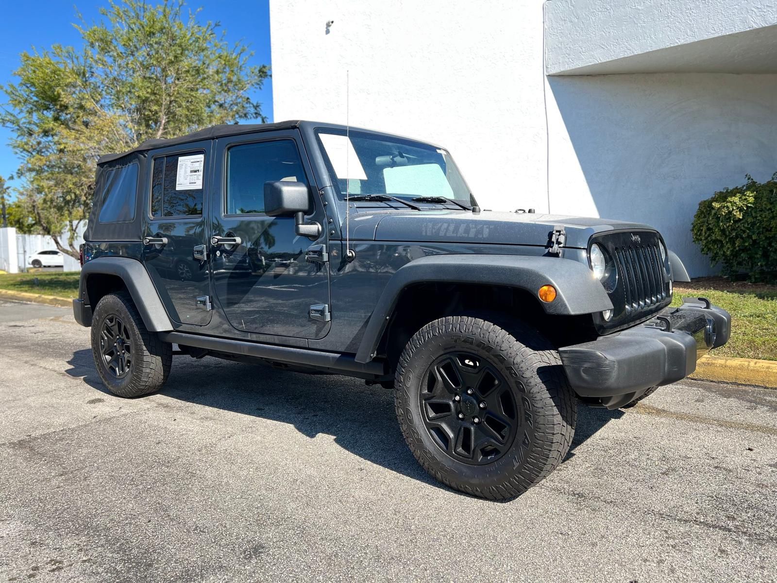 2016 Jeep Wrangler Unlimited