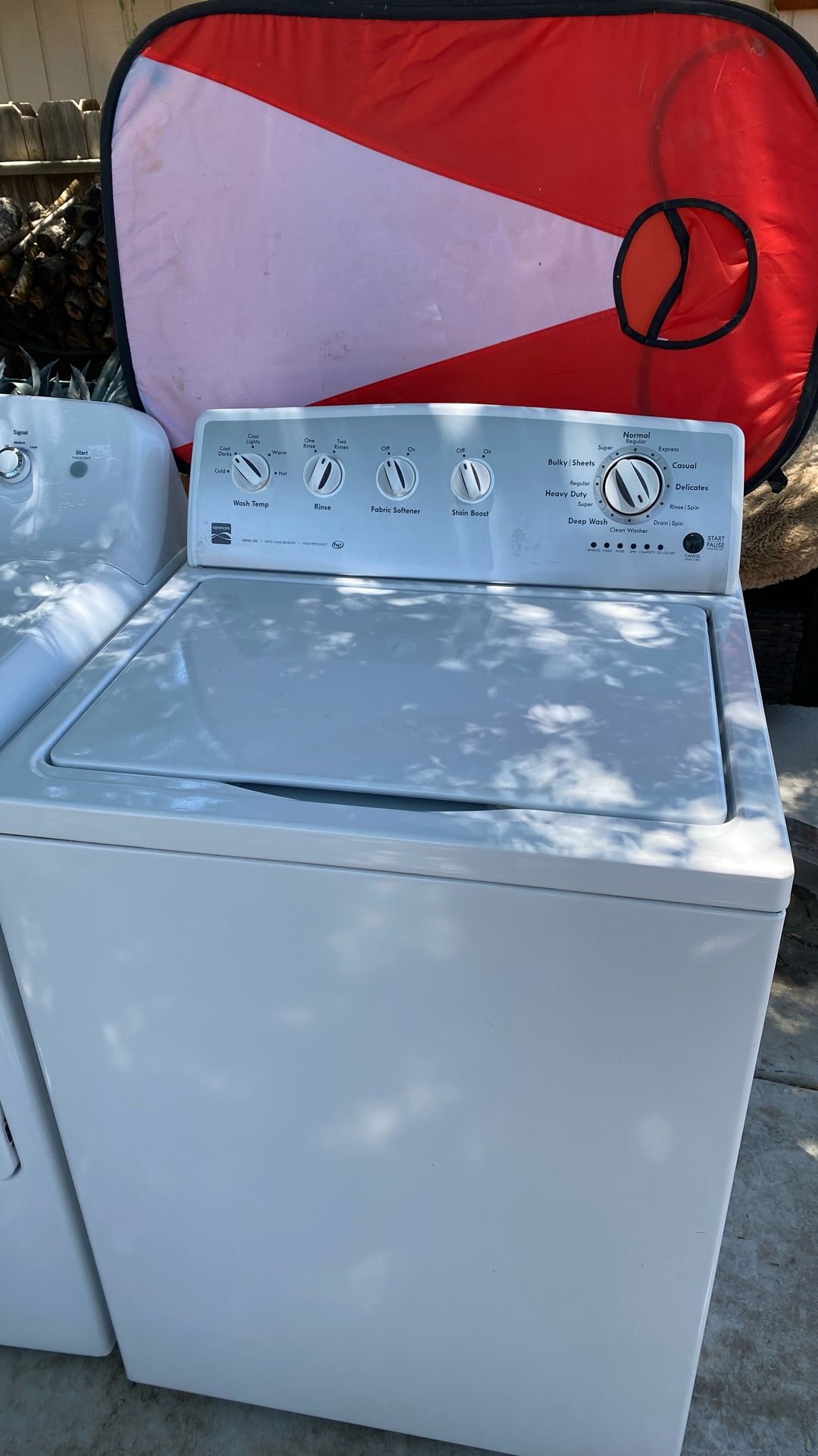 Washer N Dryer Set GE Dryer Kenmore Washer