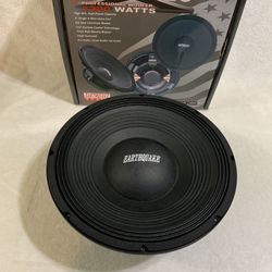 Brand New 12” Earthquake Pro Audio 1200w 8-ohm Woofer Speaker (1 Available)