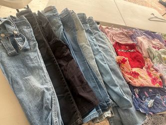Girls Clothing Bundle Jeans and Tops