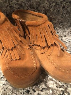 Girls shoes size 12 moccasins booties boots