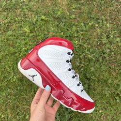 Jordan 9 White Gym Red