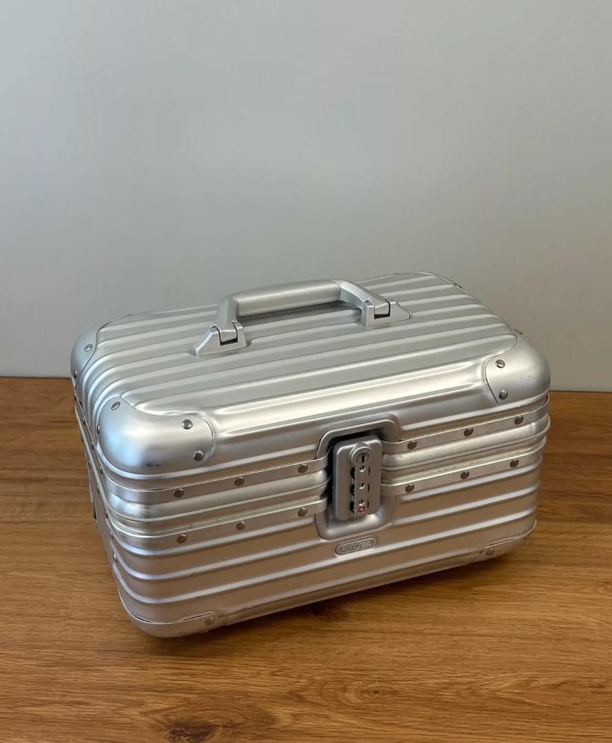 Rimowa Topas Beauty Case Aluminium Vanity Kit Made in Germany (preLVMH EXCELLENT)