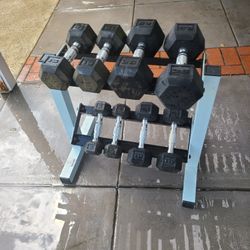 Weight Set And Bench