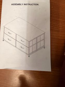 Dresser table
