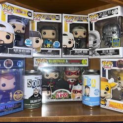 Funko JAY & SILENT BOB Collection + MOOBYS Lunch Tin