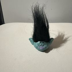 2017 Branch 2.5" McDonald's Pencil Topper Head #2 Action Figure Trolls