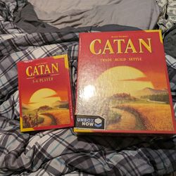Sealed Catan Board Game, With The Player Expansion.