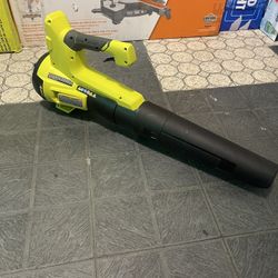 RYOBI ONE+ 18V 100 MPH 350 CFM Cordless Battery Variable-Speed Jet Fan Leaf Blower (Tool Only)