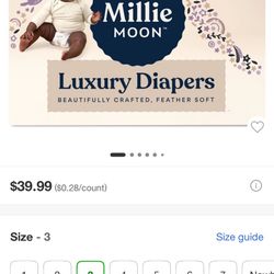 Millie’s Diapers Size 3