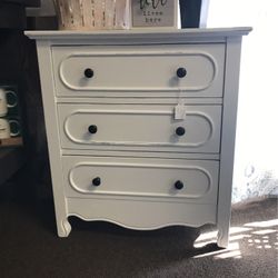Nightstand Or End Table In Shabby Chic