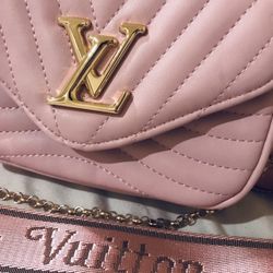 Luxary Blush Pink Crossbody Bag