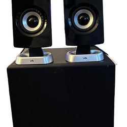 Black PA Speakers