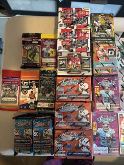 Huge NFL Sports Card Lot Sealed New