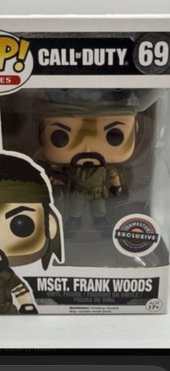 funko pop msgt frank woods