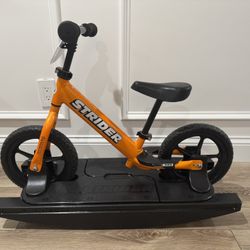 Strider Pro 2 In 1 Rocking Balance Bike 