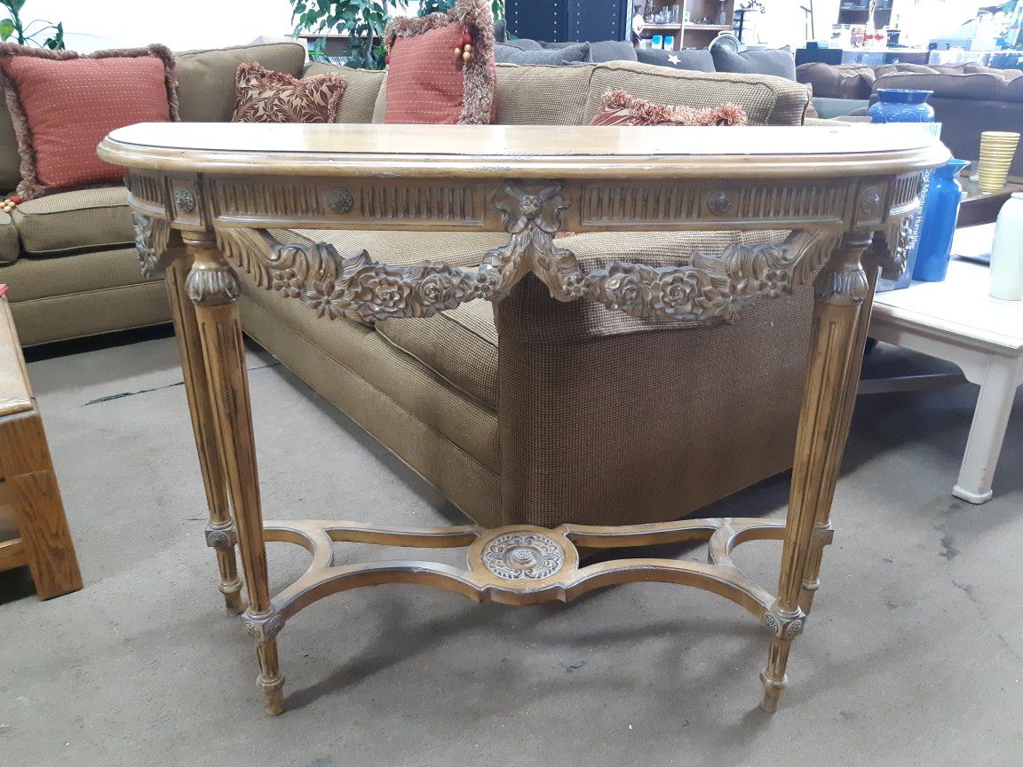 Embellished Console Table