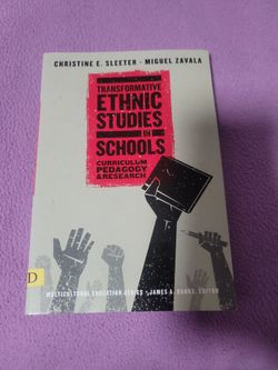 Transformative ethnic studies in schools curriculum pedagogy Research Book