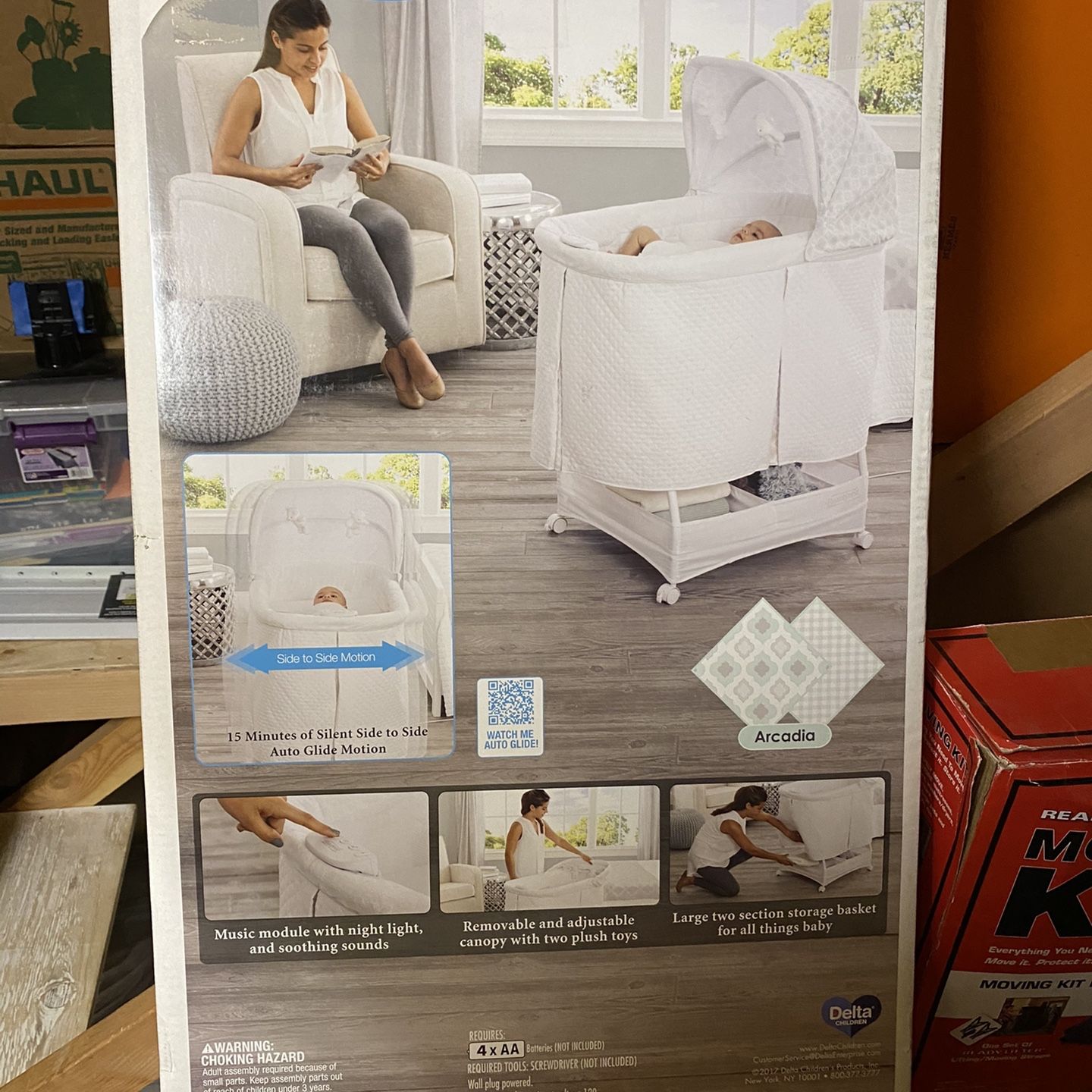 Baby Bassinet Silent Auto Gliding Elite Bassinet Not Gliding