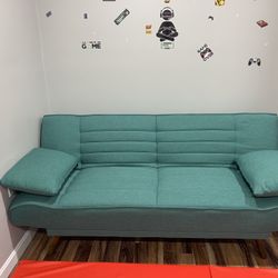 Teal Futon 