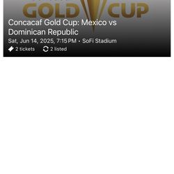 Gold cup 2025 Mex vs DR