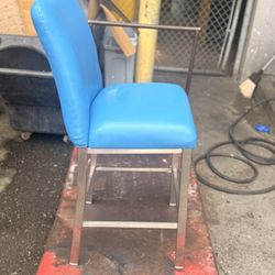 Blue  Bar Stools 