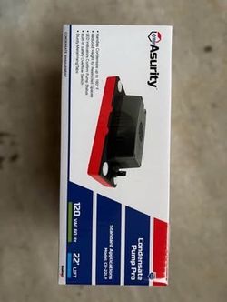 New- Asurity 120vac condensation pump (2ct)