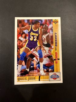 1991-92 Upper Deck Magic vs. Jordan Classic Confrontation Card