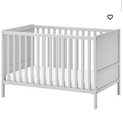 IKEA SUNDVIK Crib Lightly Used 