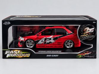 M JADA FAST & FURIOUS SEAN'S MITSUBISHI LANCER EVOLUTION VIII EVO 1:18 BRAND NEW!!