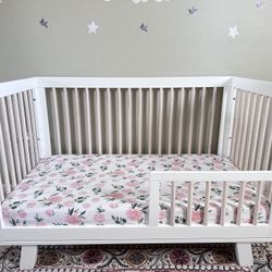 Babyletto Hudson 3-in-1 Convertible Crib + Toddler Bed (Excellent Condition)