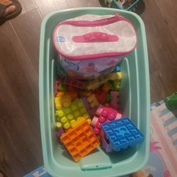Tub Of Mega Bloks