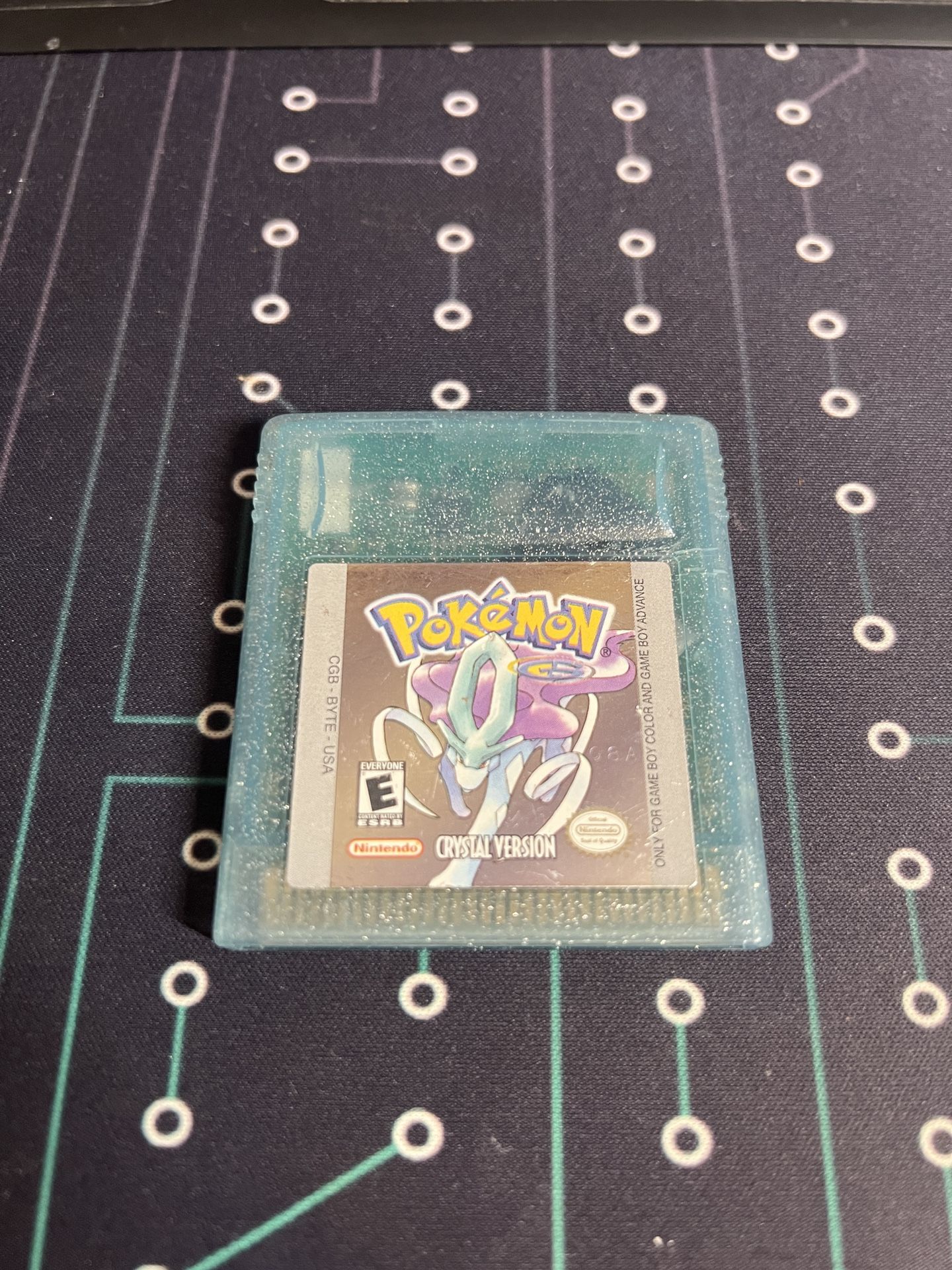 Pokémon Crystal GBC Cartridge
