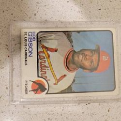 1973 Topps Baseball Card #190 Bob Gibson HOF St. Louis Cardinals