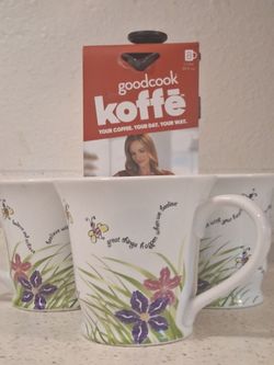 French Press/Mary Kay cups