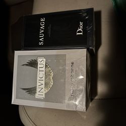 Invictus Paco Rabanne 100ml & Dior Savage 100 ml 